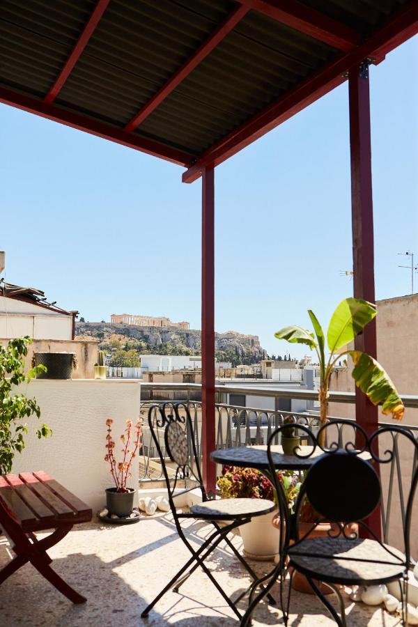 Mosaics Athens Central Studio With Acropolis View Екстериор снимка